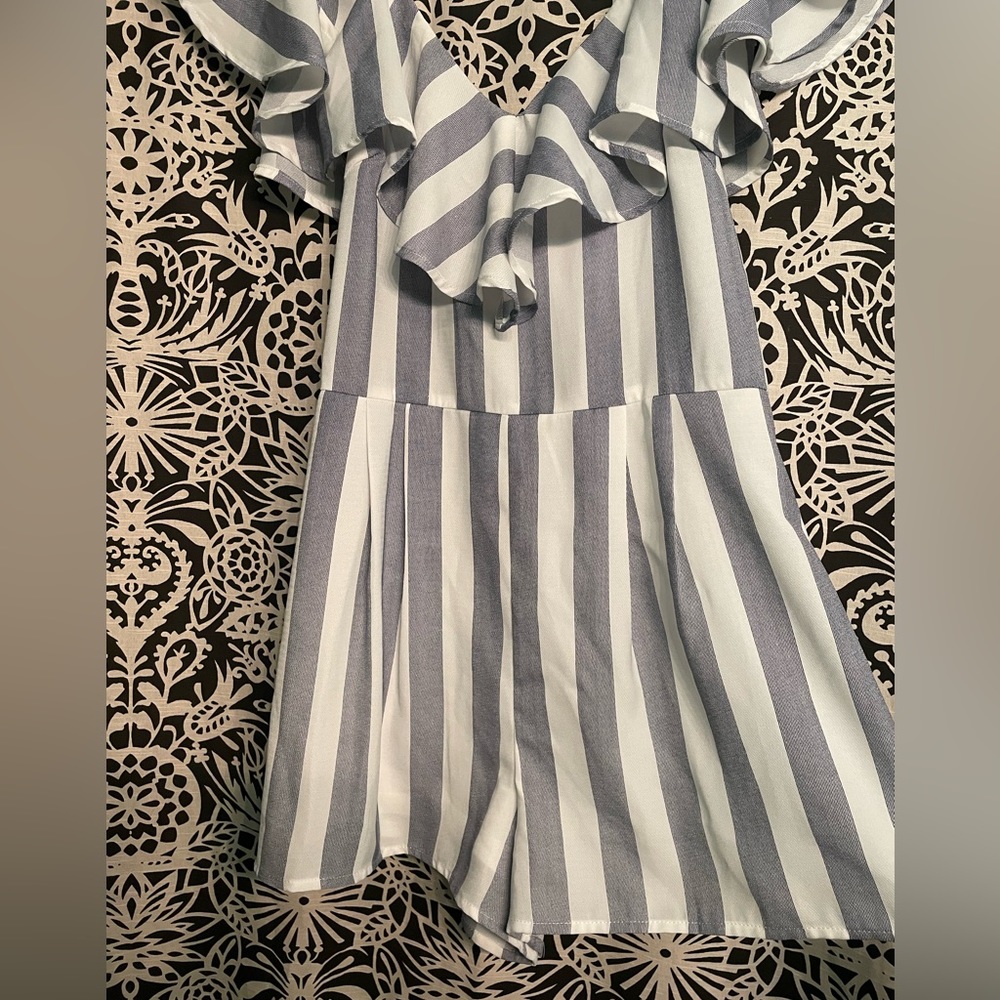 Lulus Striped Romper - Picture 6 of 8
